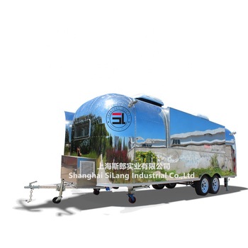 Американский стандарт airstream snackmachine, прицеп для пиццы, мороженого, пищевой автофургон на заказ, вафельная Мобильная тележка для кофе
