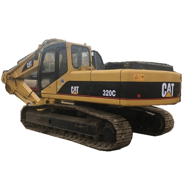 Бывший в употреблении японский гидравлический экскаватор CAT 320C