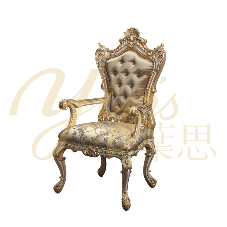 Yips LD-1707-1612 европейская серия, ручная роспись, розовый узор, стул для Кабинета