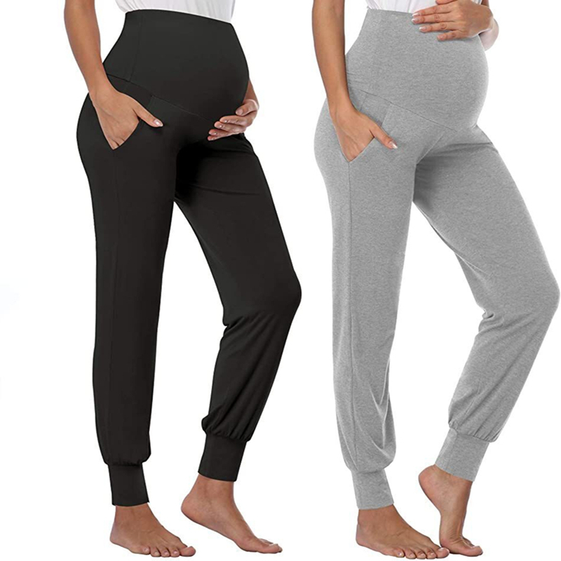 High Waist Trouser Pregnant Women Maternity Pants Maternity Women Joggers