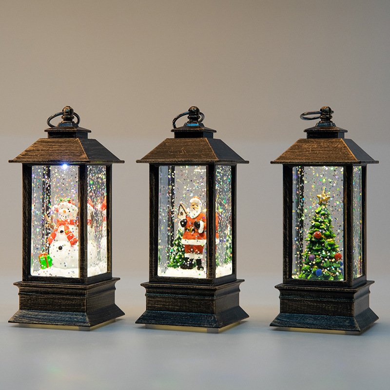 Hot Selling Outdoor garden LED lanterns light Christmas lanterns decorative lamps and lanterns for Christmas decoration supplies
