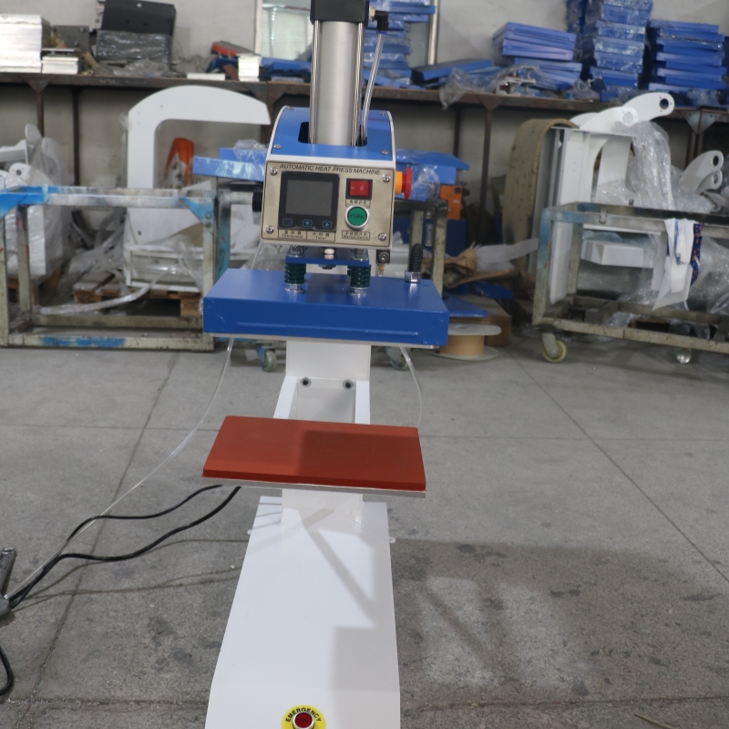 15*15CM bag/Label Sublimation thermal transfer equipment Thermal sublimation machine Pneumatic hot press