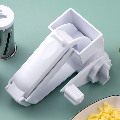 New Style Handheld Rotary Cheese Grater Machine with Steel Kitchen Shredder for Grating Hard Cheese Vegetable and Nuts