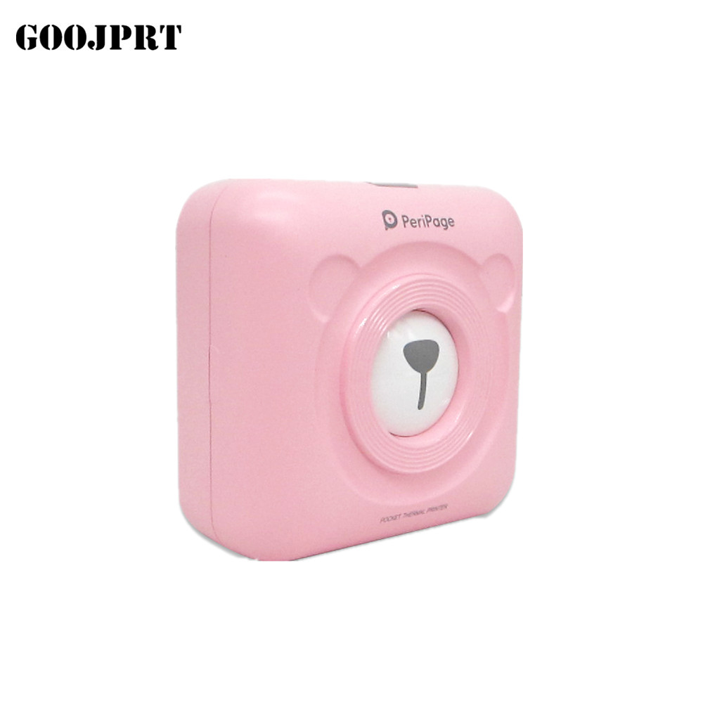 Goojprt Мини Портативный bluetooth wifi Карманный фотопринтер для смартфонов