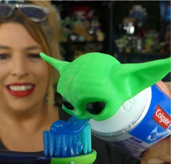 Tiktok toothpaste lid wacky toy Unusual toothpaste