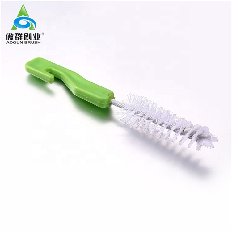 High quality nylon durable baby bottle feeding brush wholesale