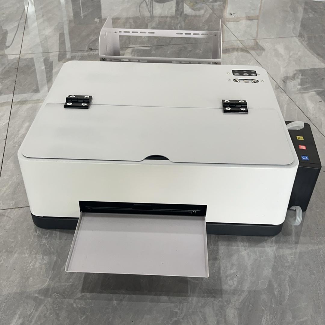 Vinica Hot Selling Digital 4 Colors Flatbed Label Printer A4 A5 B5 Roll-to-Roll Inkjet Label Printing Machine