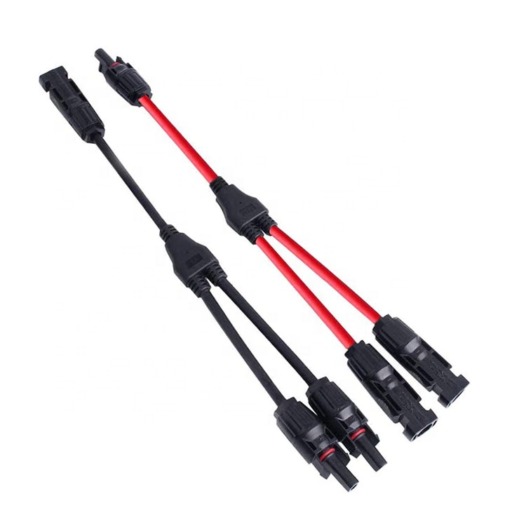 TUV approved solar adaptor pv solar panel connector 2.5mm 4mm 10mm photovoltaic cable solar panel cable solar cable 6mm2