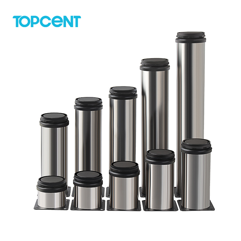 Фурнитура для мебели Topcent, мебельные ножки для шкафа, стола, кушетки, ножки для дивана из нержавеющей стали