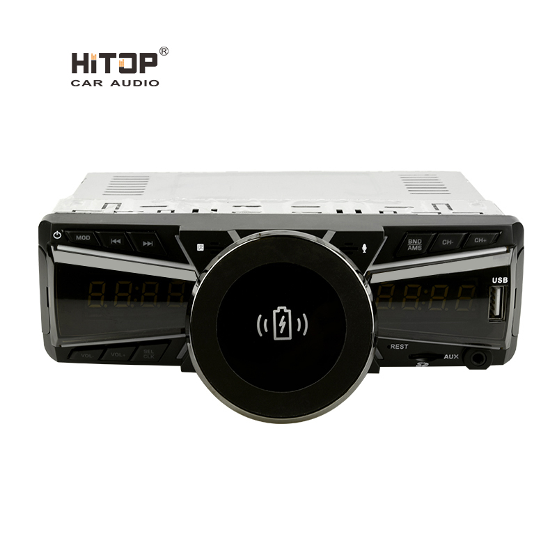 HT-175 Универсальный Автомобильный MP3-плеер с цифровым экраном WIFI Авторадио Авто стерео Мультимедийный синий зуб FM USB 1 Din автомобильное радио