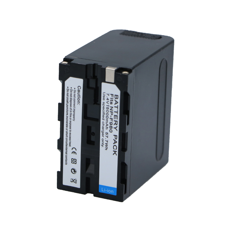 NP-F980 F980U большой емкости 15000mAh Цифровая литиевая батарея подходит для камеры Sony лампы F960 F550 F750 F770 светодиодное заполняющее освещение для съемки с u