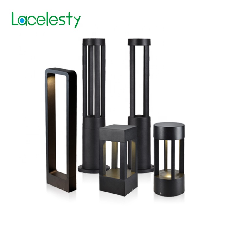 New Product Ip65 Standing Waterproof Led Lawn Outdoor Villas Decorative Pillar Light Led garden light