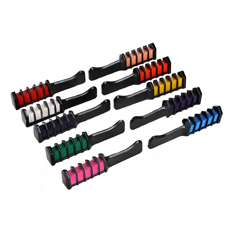 New trendy hair chalk comb temporary hair Color Dye for women washable hair chalk