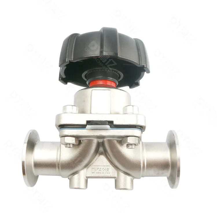 DN25 SS316L Stainless Steel Hygienic Triclamp Diaphragm Valve