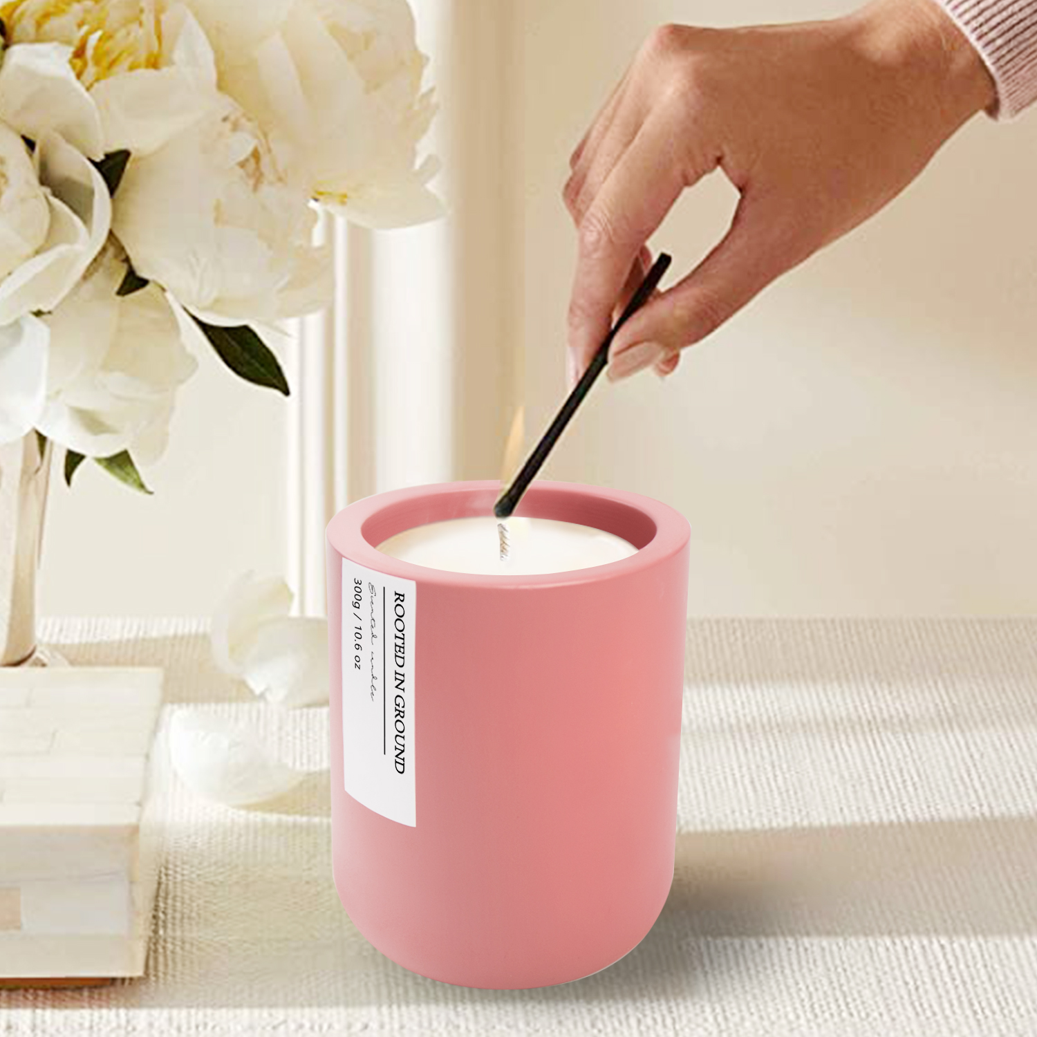 Wholesale Custom Home Decoration Custom Soy Wax Jar Scented Candle for travel gift