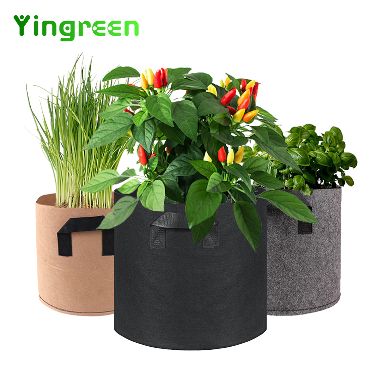 Vegetable Mushroom Potato 5 7 10 15 20 30 100 Gallon Cultivating Non-woven Fabrics Plant Grow Bags