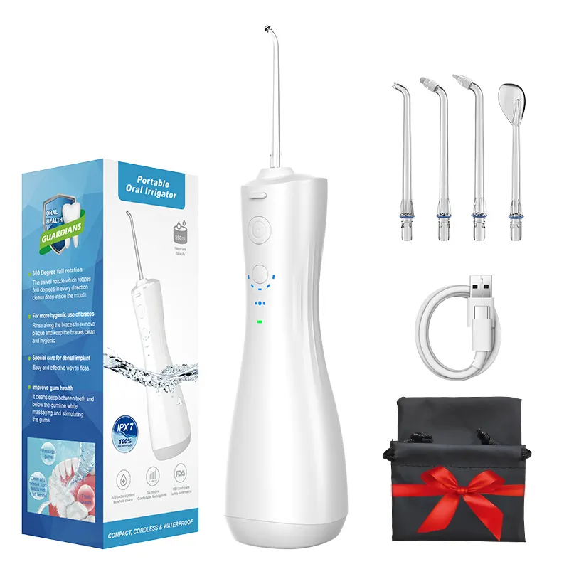 Waterproof 6 Models Portable Pick Teeth Cleaner High Quality Dental Water Flosser