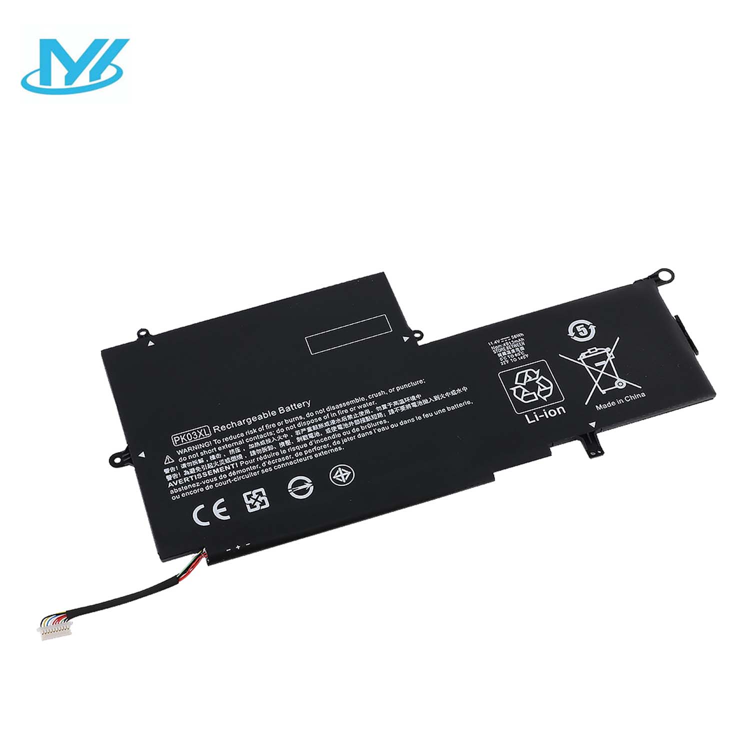 Запасной аккумулятор PK03XL для ноутбука HP Spectre 13 Pro X360 G1 G2 Spectre 13-4000 13-4100 13-4200