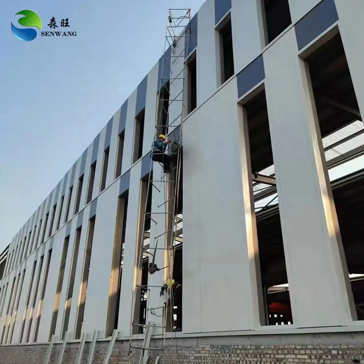 prefab 20000 square meter steel structure building multi-storey shopping mall warehouse