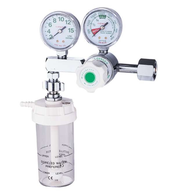 Shockproof oxygen pressure reducing valve
