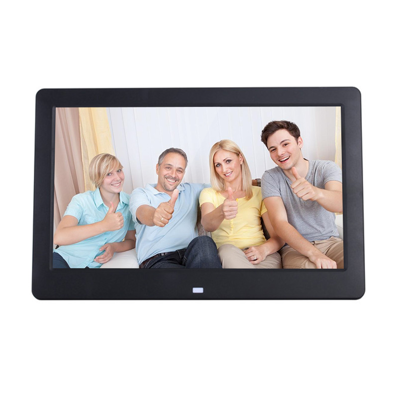 10 дюймов оптом светодиодный экран Цифровая фоторамка с 1024*600 Allwinner C100S поддержкой USB, SD карт памяти, наушники Динамик