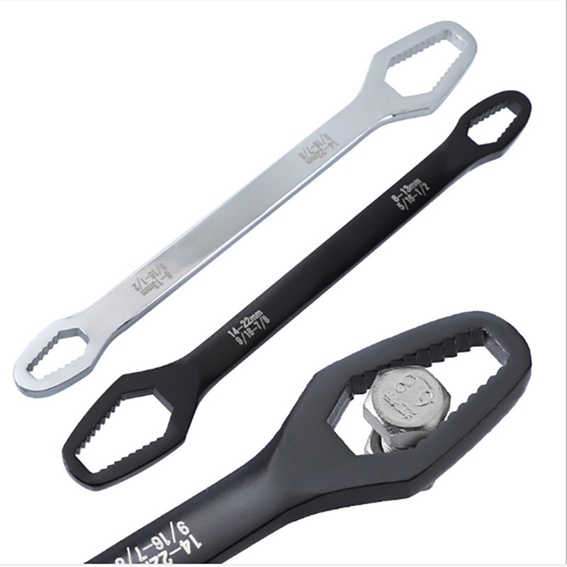Универсальный ключ Torx, регулируемый гаечный ключ для очков, 8-22 мм, с храповым механизмом, для велосипедов, мотоциклов, автомобилей, ремонтные инструменты