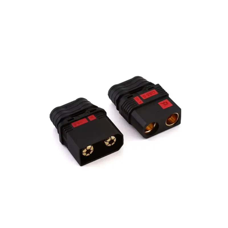 YXS TECHNOLOGY Black Antispark Male And Female QS8 Connector For Ebike Drone RC
