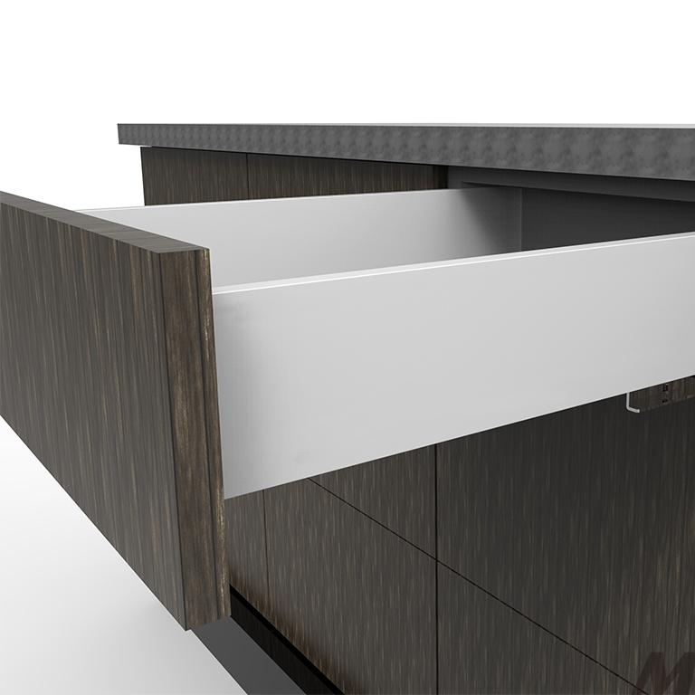 Meaton Hot Selling Good Quality slim drawer box storage drawers
