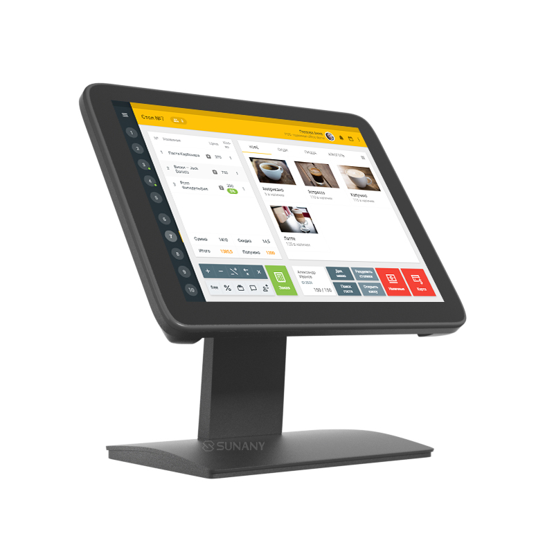 Аппарат кассового аппарата 10-го поколения с процессором pos system windows 10