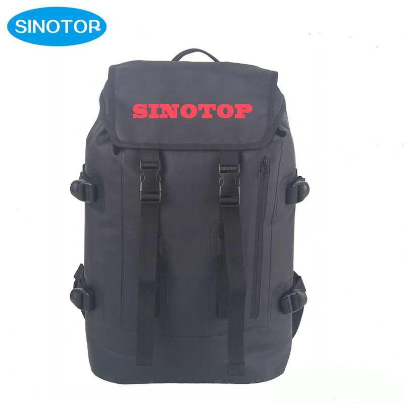 Поставка с завода SINOTOP, водонепроницаемый рюкзак для карповых рыболовных снастей из ПВХ 500D, двухслойный, многофункциональный, Китай