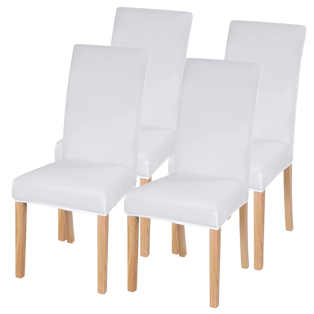 Solid Chair Cover Spandex Stretch Elastic Slipcovers Chair Covers For Kitchen Dining Room Wedding Banquet Hotel