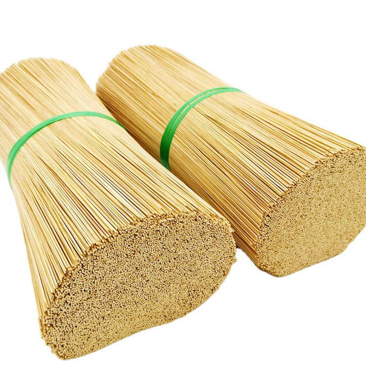 2021 Bamboo Raw Round Natural Agarbatti Sticks Incense Bamboo Stick Bamboo Core