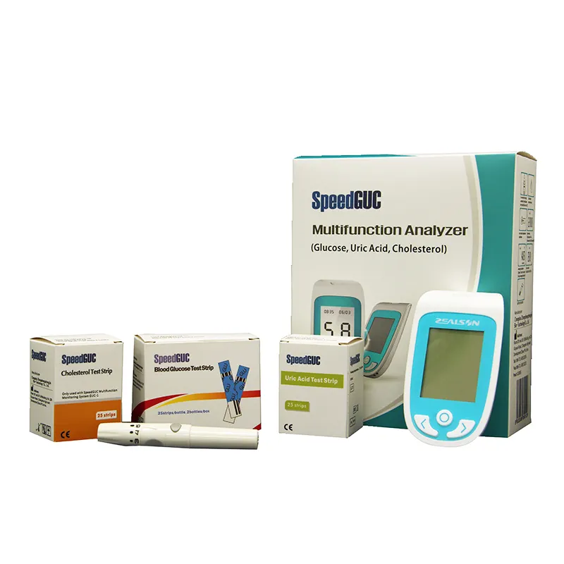 3 in 1 Multifunction monitoring system Total Cholesterol, Blood Glucose, Uric Acid blood check meter