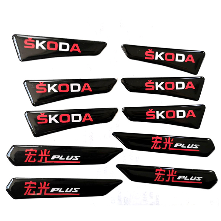 Custom uae falcon logo car sticker car letter logo sticker car wash products private label