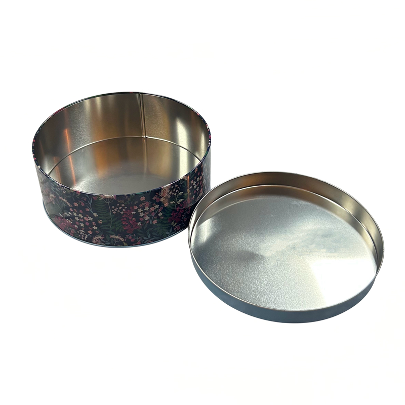 Custom Food Safe Metal Tin Can For Biscuit Cookies Candy Sweet Packaging