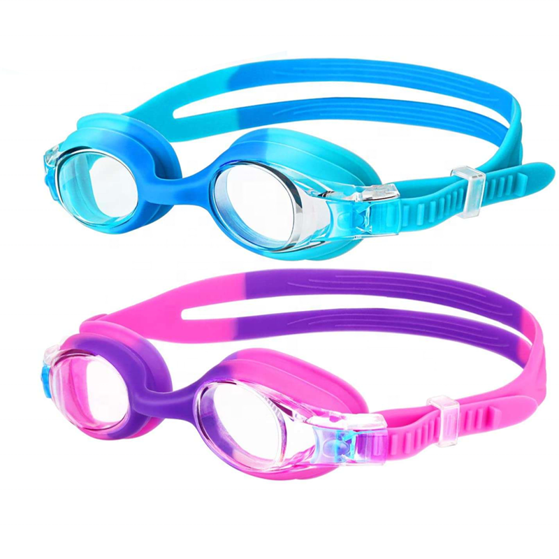 Children Sports Eye Wear Swimming Glasses Anti-fog Clear Kids Confortable Swimming Goggles With Case