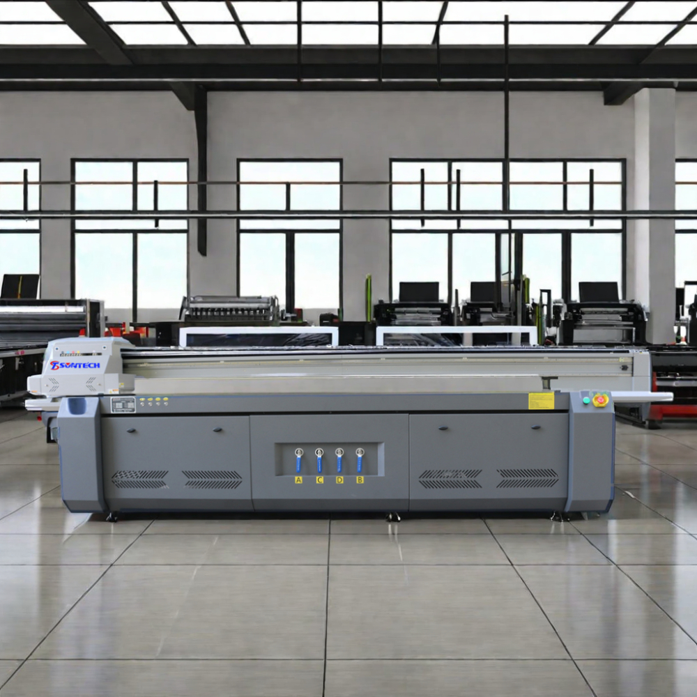 High efficiency industrial printing advertising printing 3.2*2.5m inkjet printer