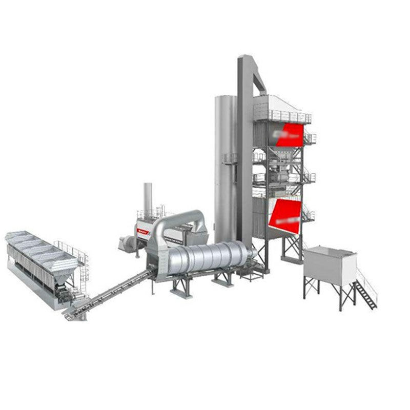 240 tph Drum cyclone dust catcher+ water dust filter for asphalt mixing plant