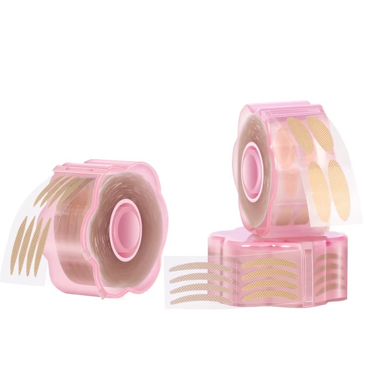 Private Label Makeup Eyelid Tape Sticker 600pcs Invisible Eyelid Paste Transparent Self-adhesive Double Eye Tape Tools