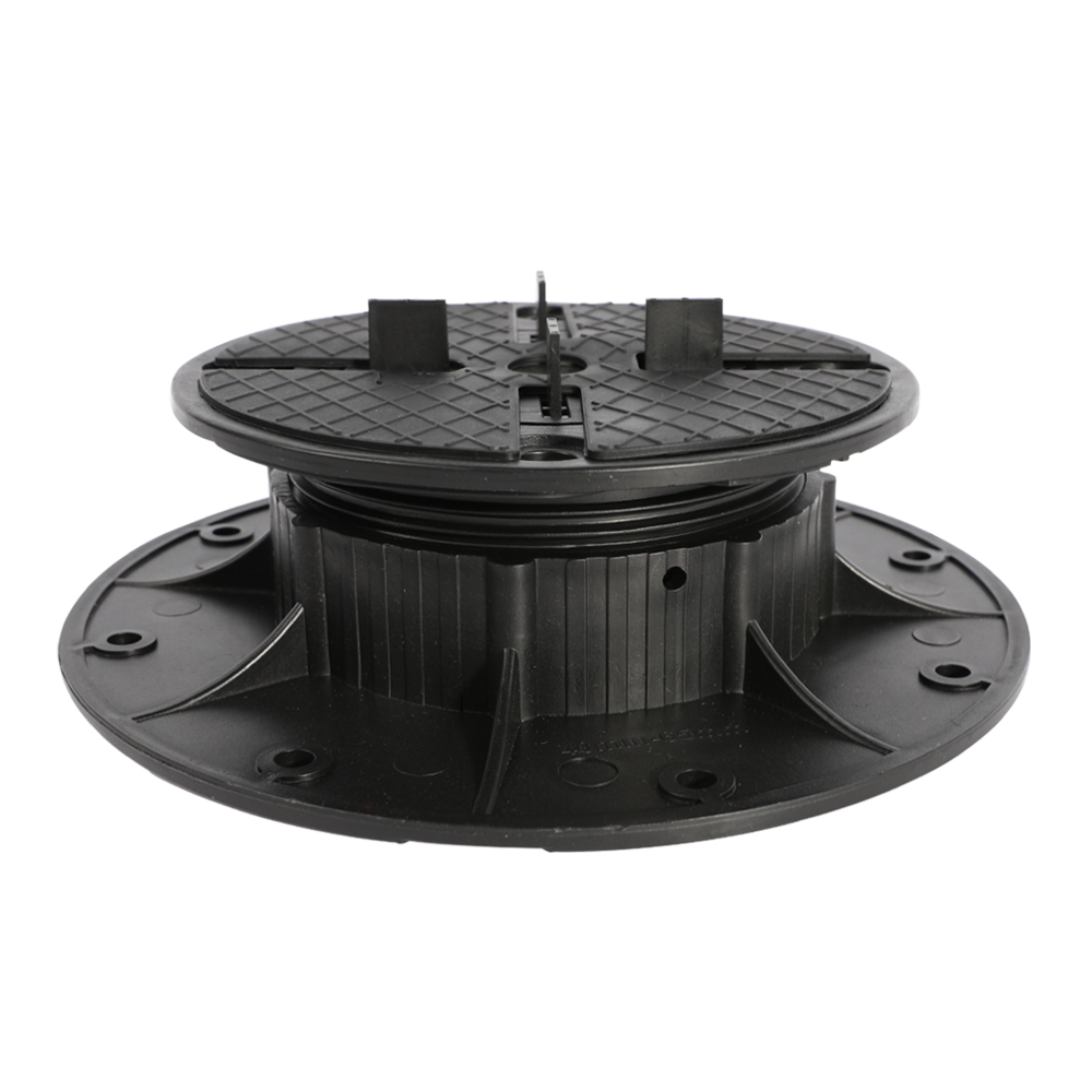 Multi-Level Low Profile Decking Plastic Pedestal and Flooring Joist Support Pedestals