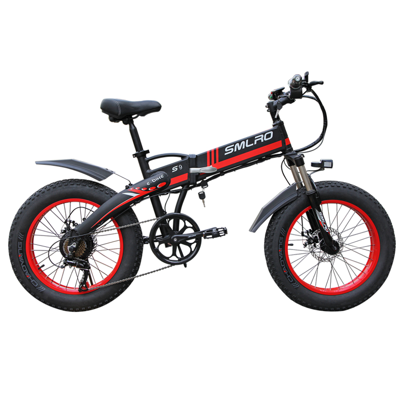 Китай производитель 20 дюймов Байк, способный преодолевать Броды 48v 350w мотор с крупными покрышками для езды по 10AH литиевая батарея складной электрический велосипед, фара для электровелосипеда в e-велосипеда
