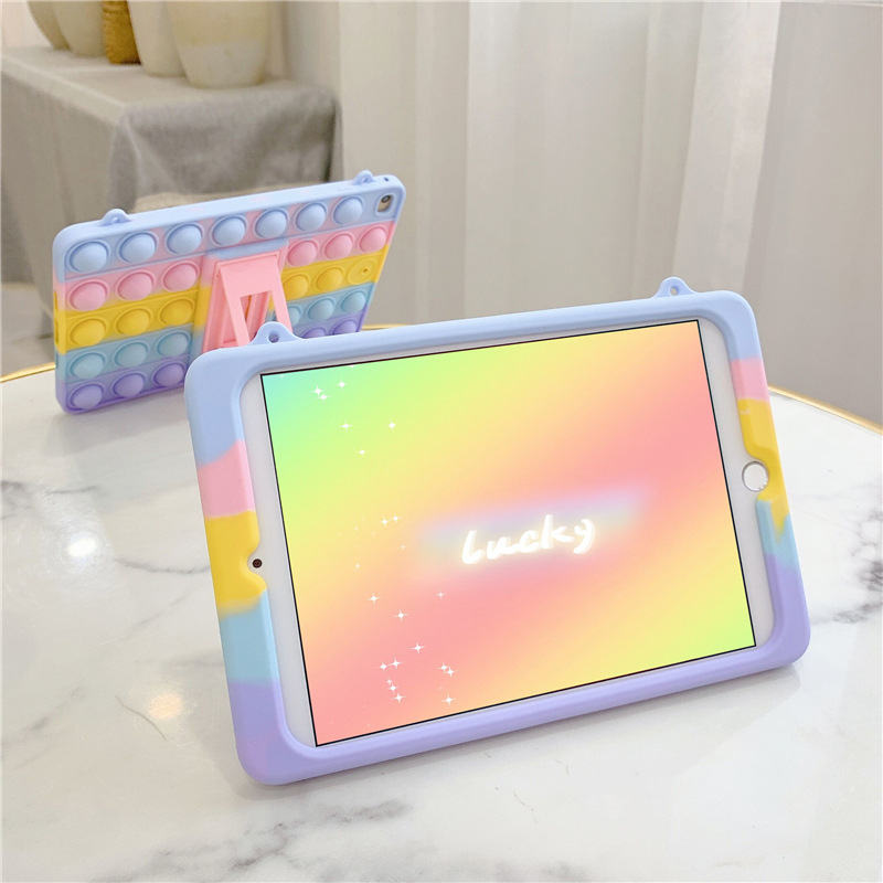 Новинка, антистрессовая игрушка, пузырьковый чехол для iPad 10,2, детский пузырьковый чехол для iPad 10,9