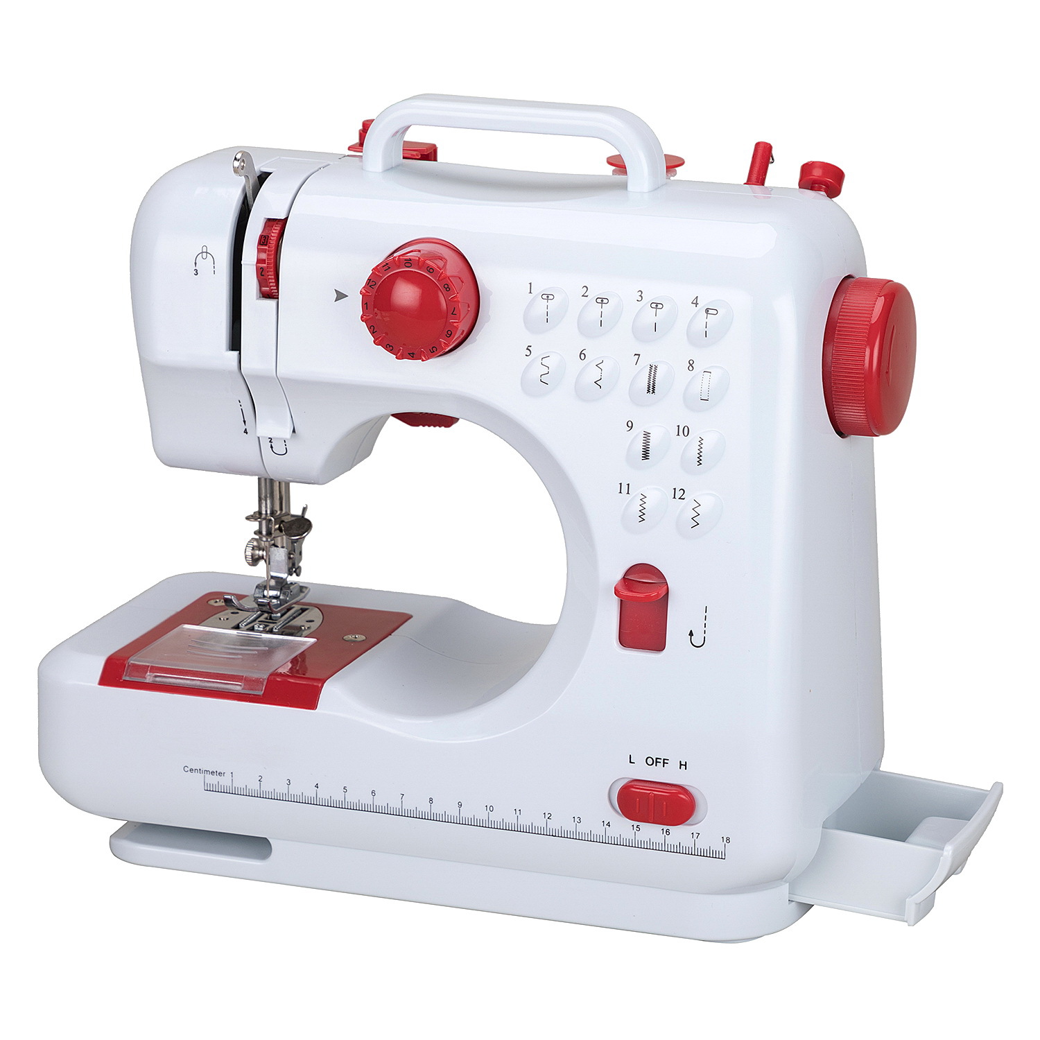 JA1-1 Best Price Hot Sale Household Sewing Machine Mini Portable Seaming Buttonhole More Thicker Fabric Overlock Sewing Machine