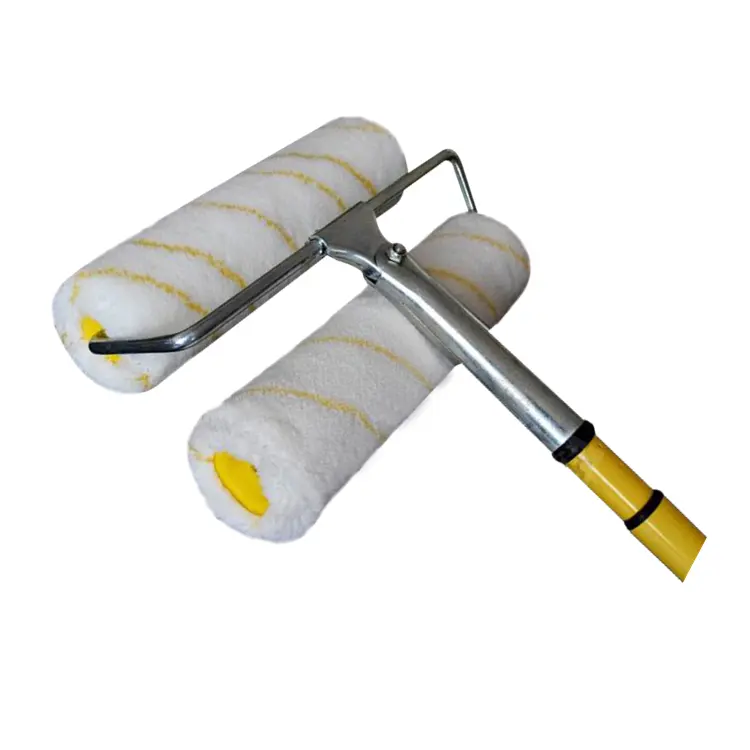 Heavy Duty Decoration Tools Double Head Roller Brush Universal DIY Paint Runner Improve Coating Efficiency
