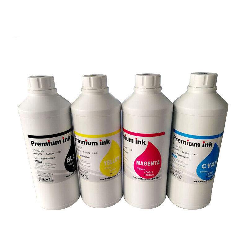 Premium Digital Textile Ink Sublimation Ink White Dye Ink Compatible For Epson