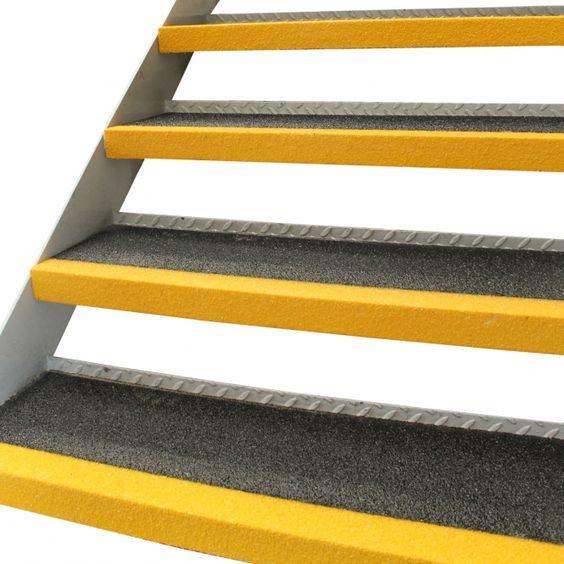 Aluminum Non-slip Stair Nosing/treads FRP fiberglass stair parts