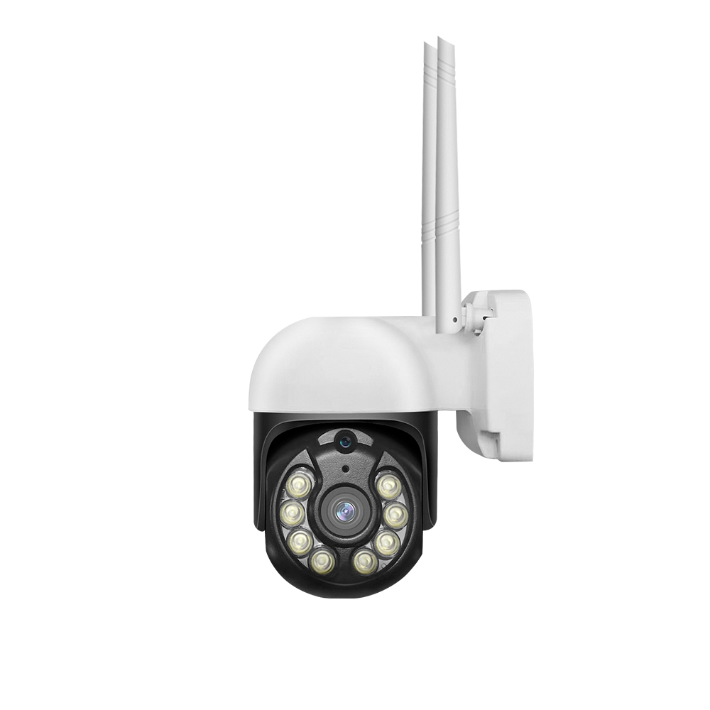 Дешевая 3MP 1 дюймовая компактная PTZ автоматическое отслеживание Wifi Беспроводная IP наружная камера безопасности Tuya водонепроницаемая