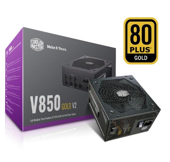 Cooler master Factory Оптовая цена дешевый V850 GOLDV2 полный компьютерный блок питания