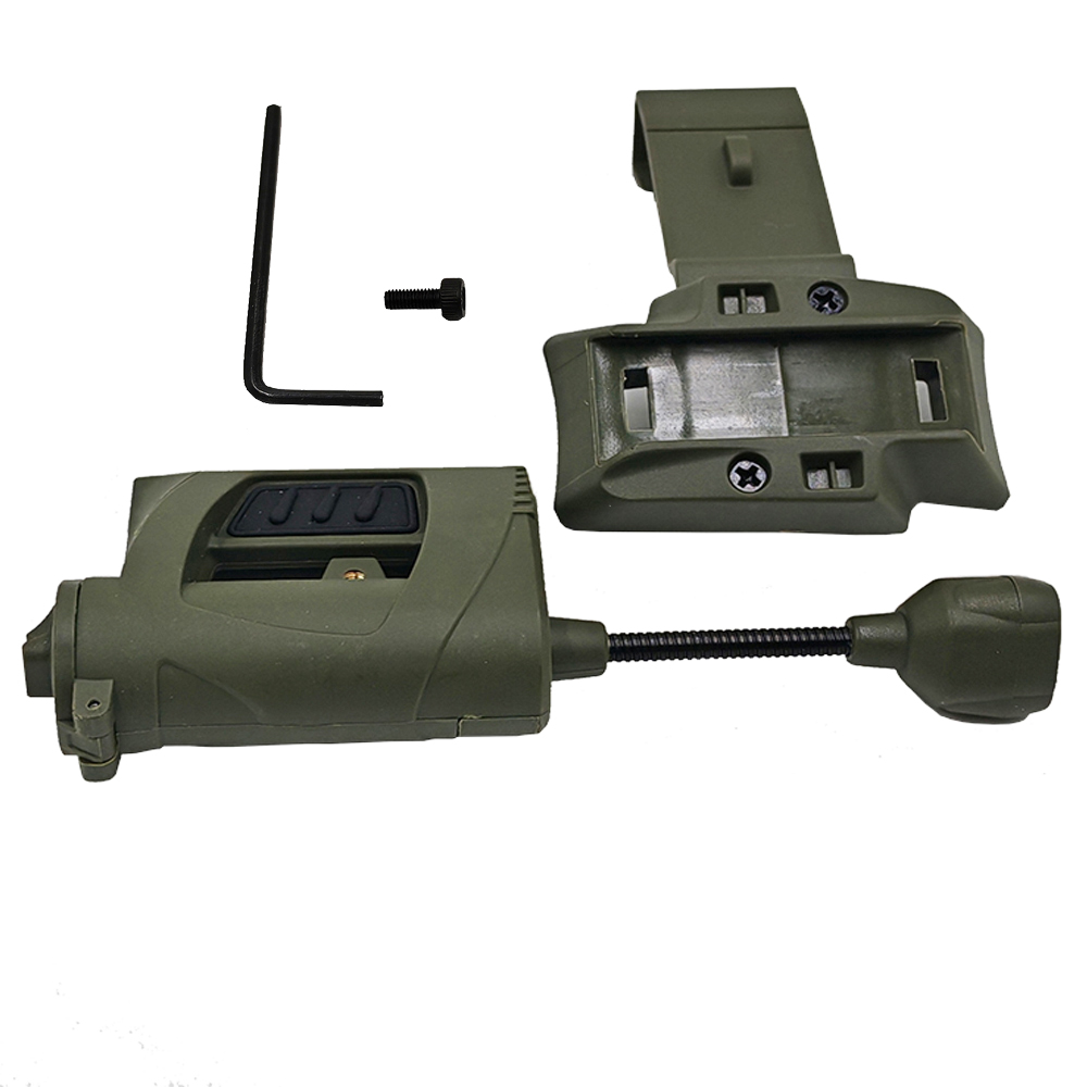 High Quality LED 4 Lighting Modes Tactical Flashlight for Helmet