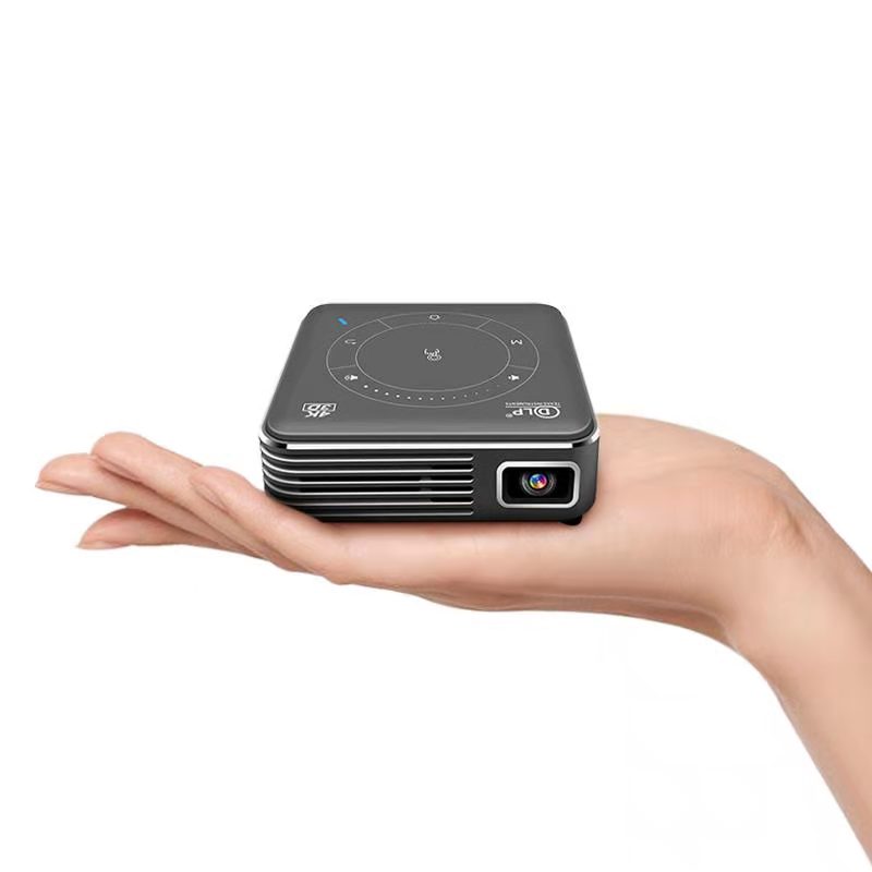 New Full 1080P Mini DLP Projector Built-in Speaker 5000 Lumens LED Home Projector Mini Proyector Cheap Mini Projector